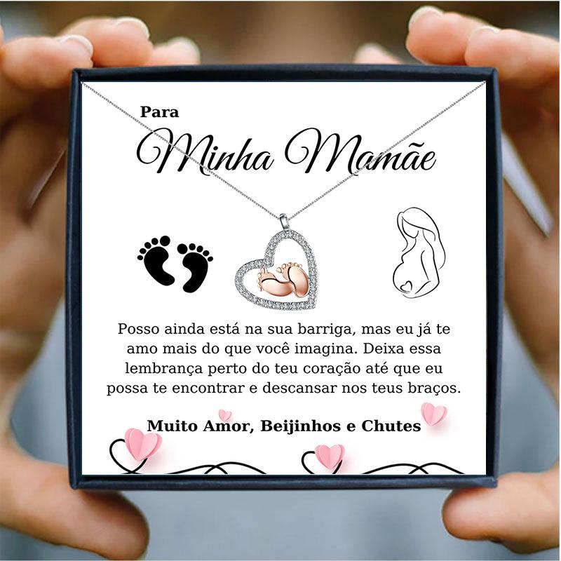 Colar Bebê - Minha Mamãe - loja dália