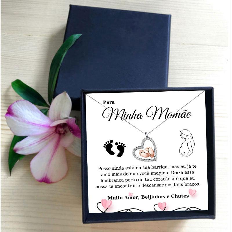 Colar Bebê - Minha Mamãe - loja dália