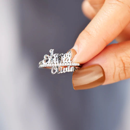 PARA MEU GRANDE AMOR - ANEL PERSONALIZADO - loja dália