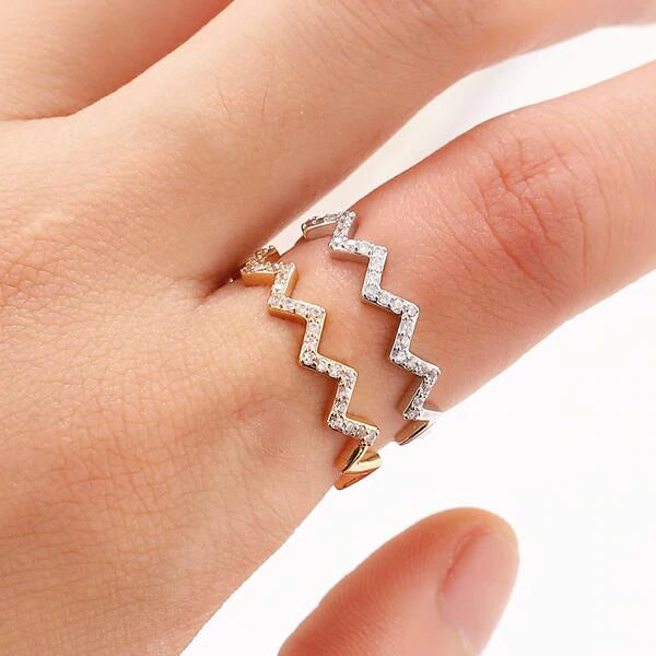 PARA MINHA FILHA - ANEL ALTOS E BAIXOS - loja dália