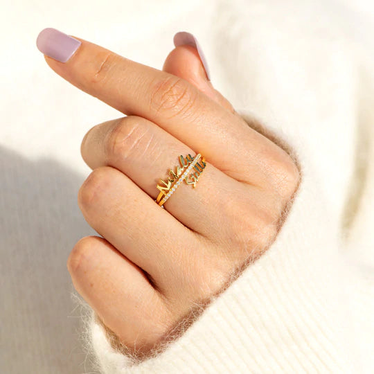 PARA MEU GRANDE AMOR - ANEL PERSONALIZADO - loja dália