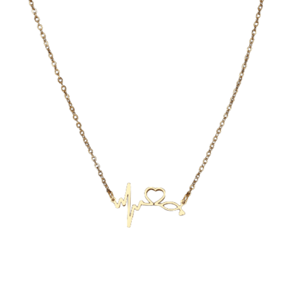 Colar Profissão - Estetoscópio - loja dália