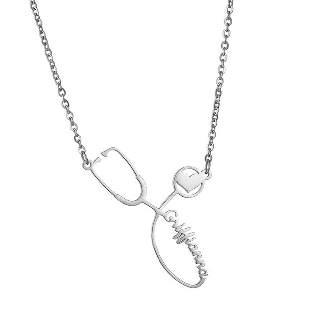 Colar Estetoscópio Personalizado