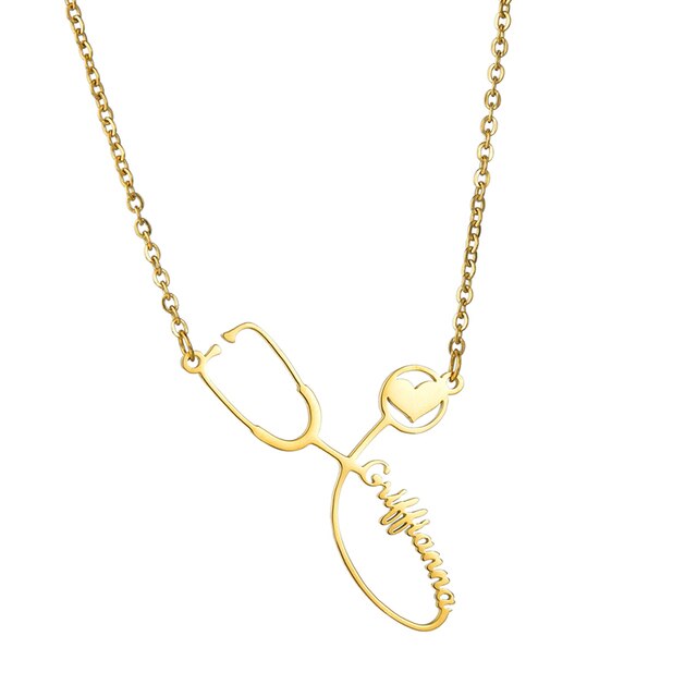 Colar Estetoscópio Personalizado