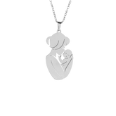 COLAR MAMÃE E BEBÊ PERSONALIZADO - loja dália