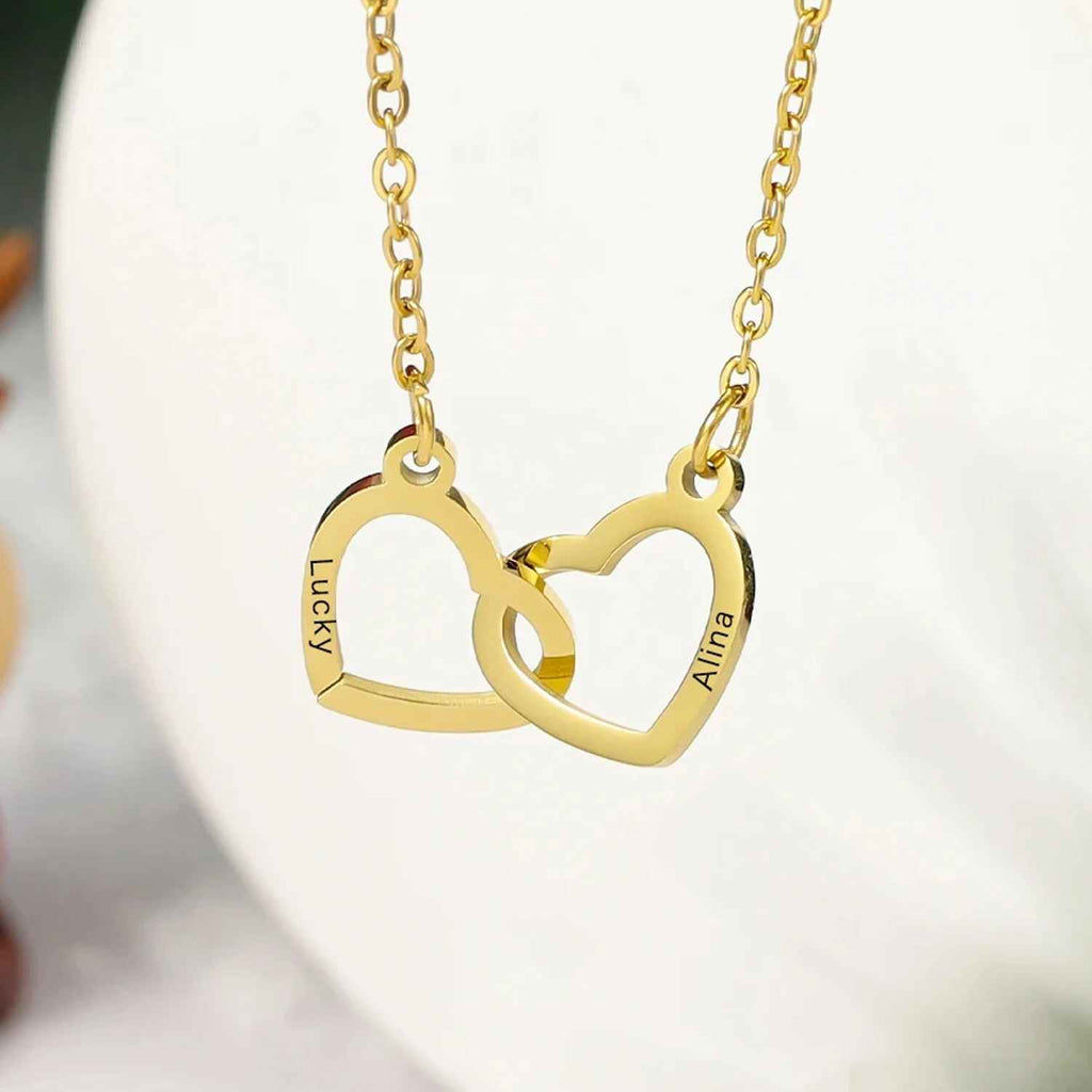 COLAR DOIS CORAÇÕES UM SÓ AMOR™