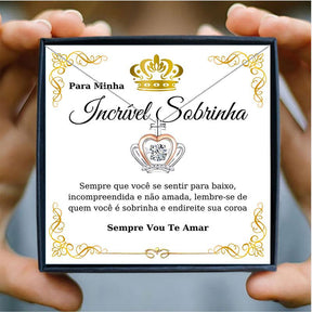 Colar Rainha - Incrível Sobrinha - loja dália