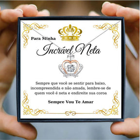 Colar Rainha - Incrível Neta - loja dália