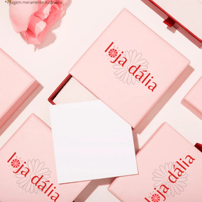 COLAR CORAÇÃO DE MÃE - Personalizado - loja dália